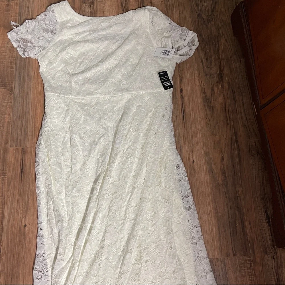 Torrid NWT Lace Wedding Dress - Picture 6 of 11